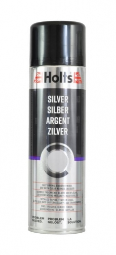 HOLTS sidabriniai akriliniai diskiniai dažai 500ml
