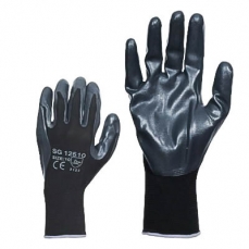 Work gloves with nitrile coating size 11
