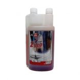 Sunoco oil for two-stroke engines 1L.  red with dispenser