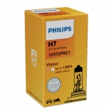 PHILIPS car bulb H7 12V 55W PX26D VISION+30%
