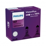PHILIPS Автомобильная лампa VISION PLUS+60% H7 12V 60/55W PX26d C2