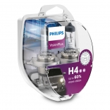 PHILIPS aвтомобильная лампа H4 12V 60/55W VISION PLUS +60% 2шт blisteris