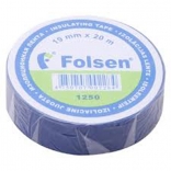 Insulation tape PVC, blue 19mm x 20m