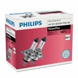 PHILIPS car bulb VISION PLUS+60% H4 12V 60/55W P43t-38 C2