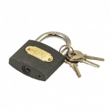 Padlock cast iron key 50mm