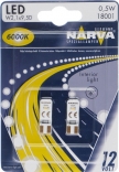 NARVA auto pirn LED W2.1x9.5D 0.5W