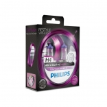 PHILIPS auto pirn H4 12V 60/55W ColorVision Roosa 2 tk blisteris